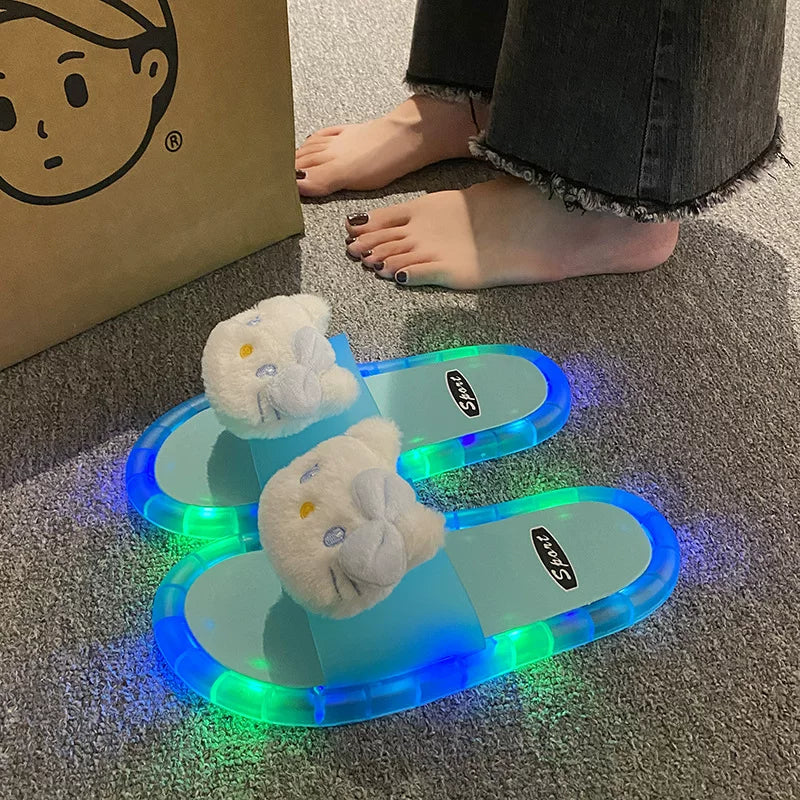 LumiStep™ Glow Slides